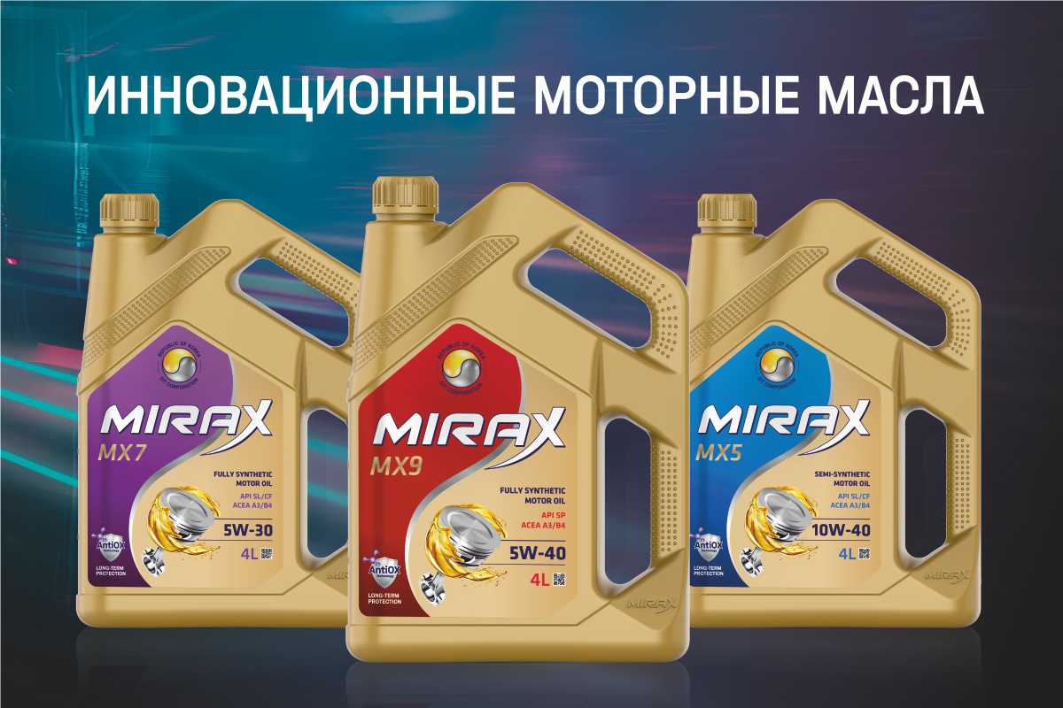 Масло моторное синтетическое MX7 5W40 API SLCF ACEA A3B4 60л